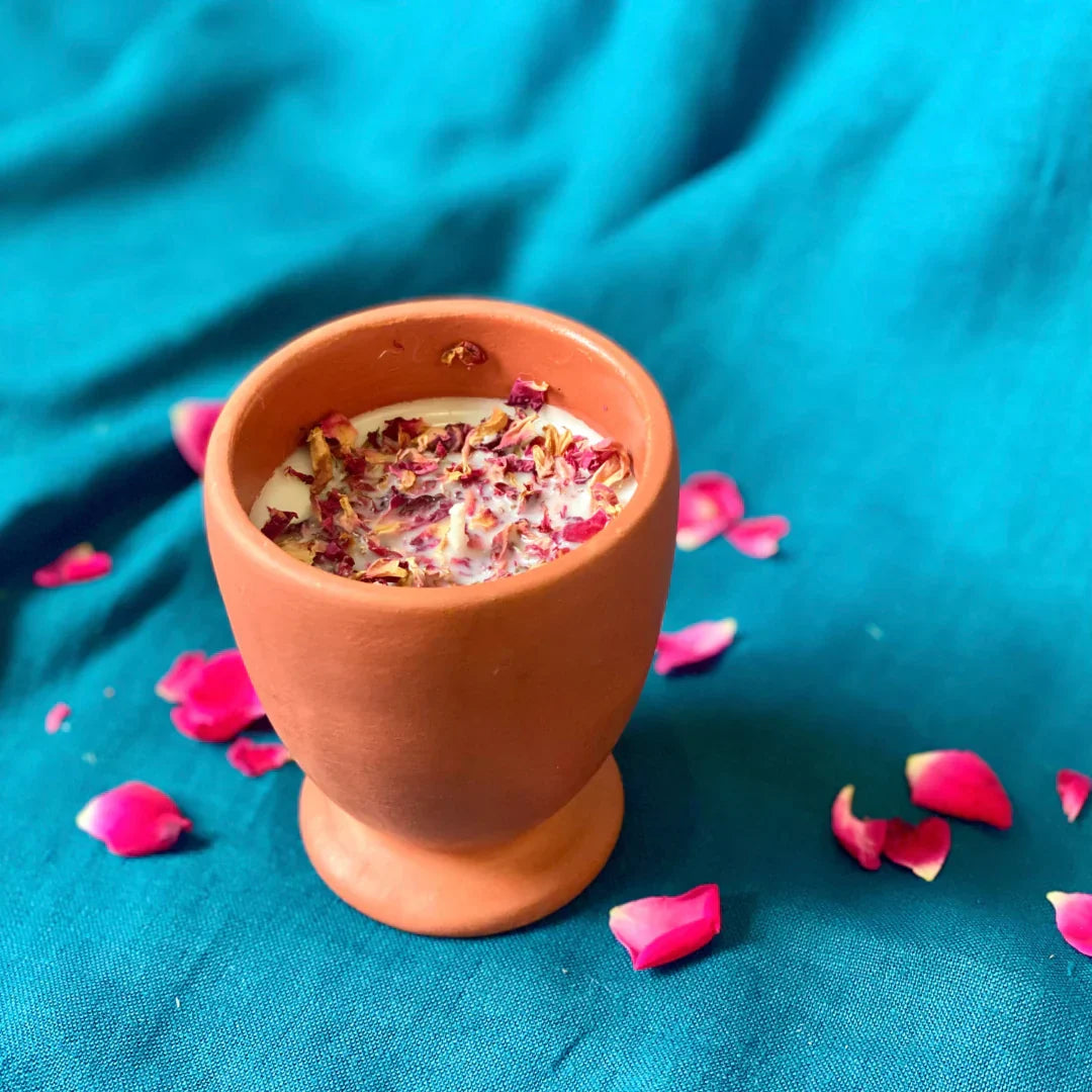 Pravaah Rowan | Hand-Poured Soy Wax Candle | Sandalwood