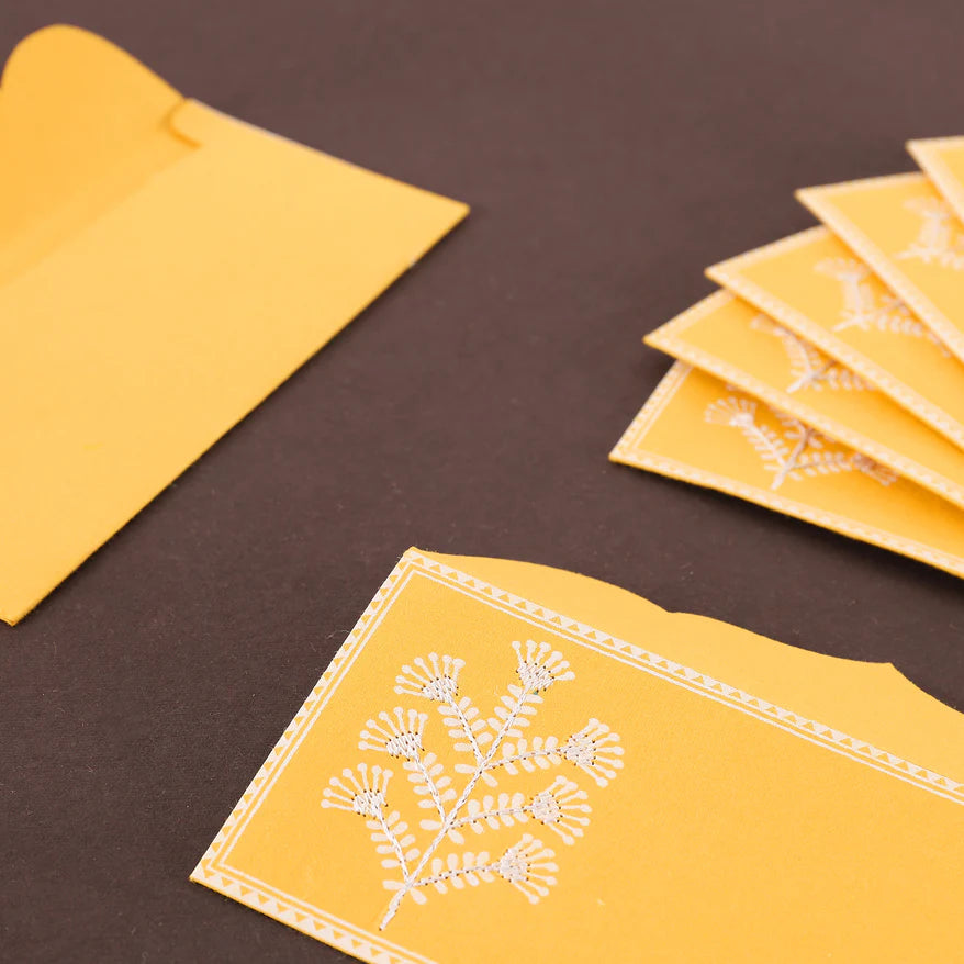 Sarang Embroidered Money Envelope - 10 pc