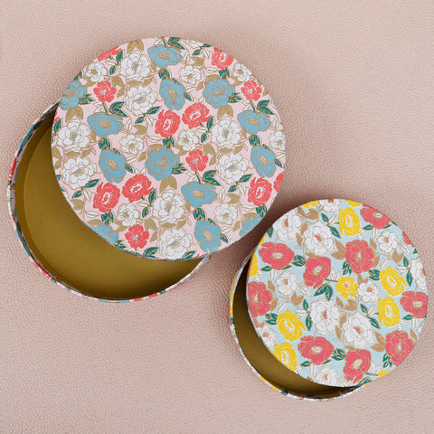 Phool Round Box (Set of 2)