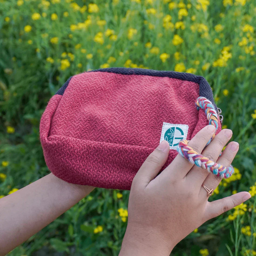 My Original OG Make-Up Kit - Hemp Cosmetic Pouch - Stylish, Sustainable & Eco-Friendly