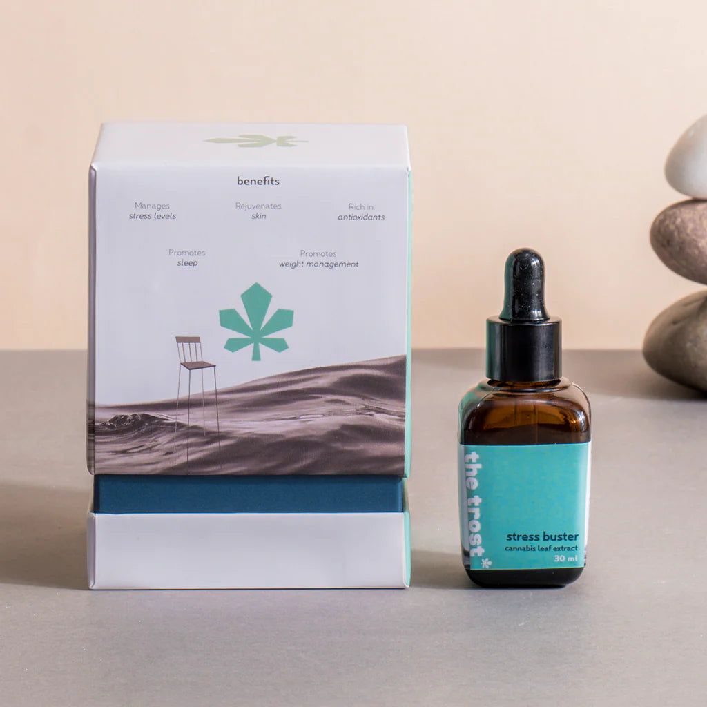 The Trost Stress Buster CBD Oil - Major Cannabinoids - 30ml - 800mg