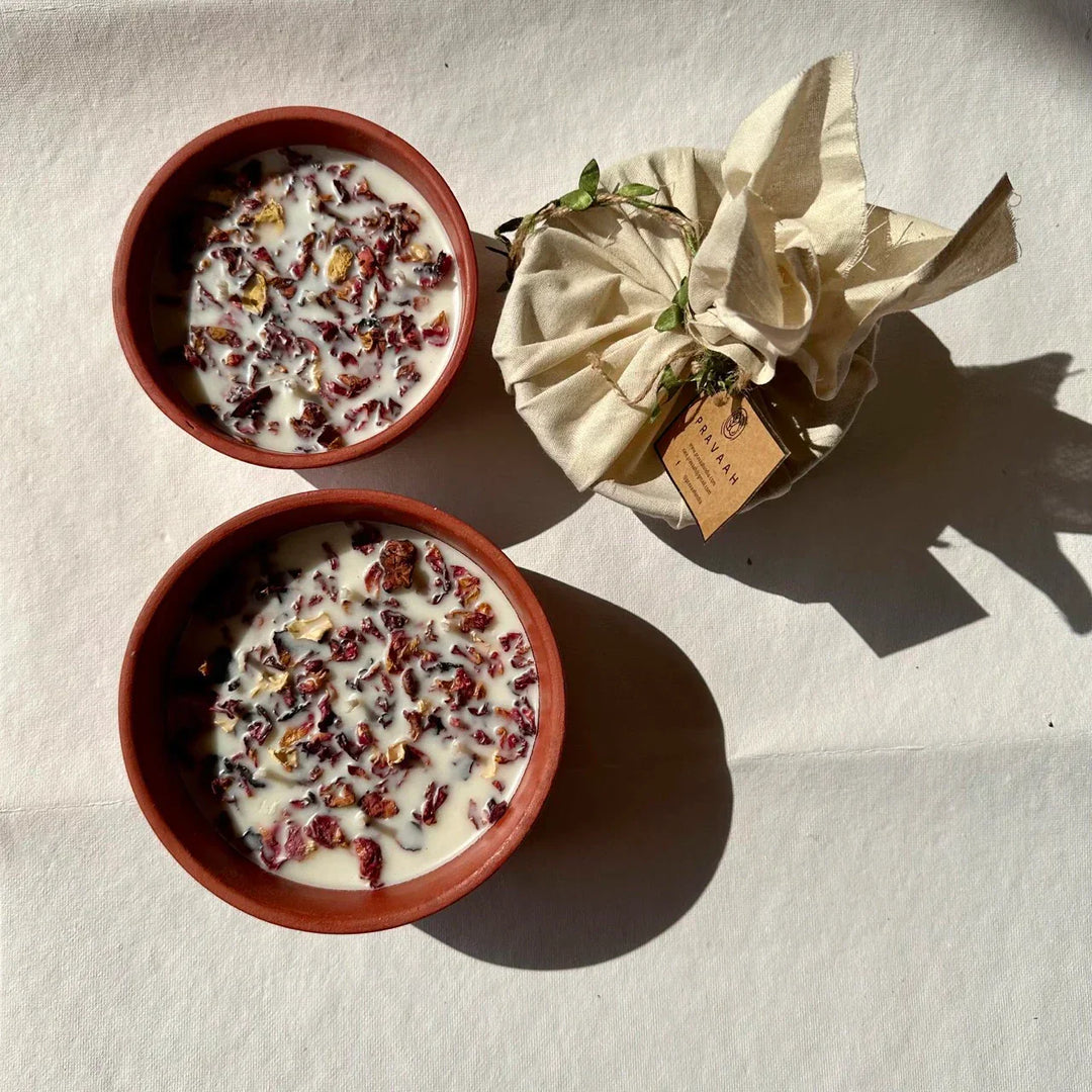 Pravaah Rowan XL | 5 wick and 7 wick | Sandalwood