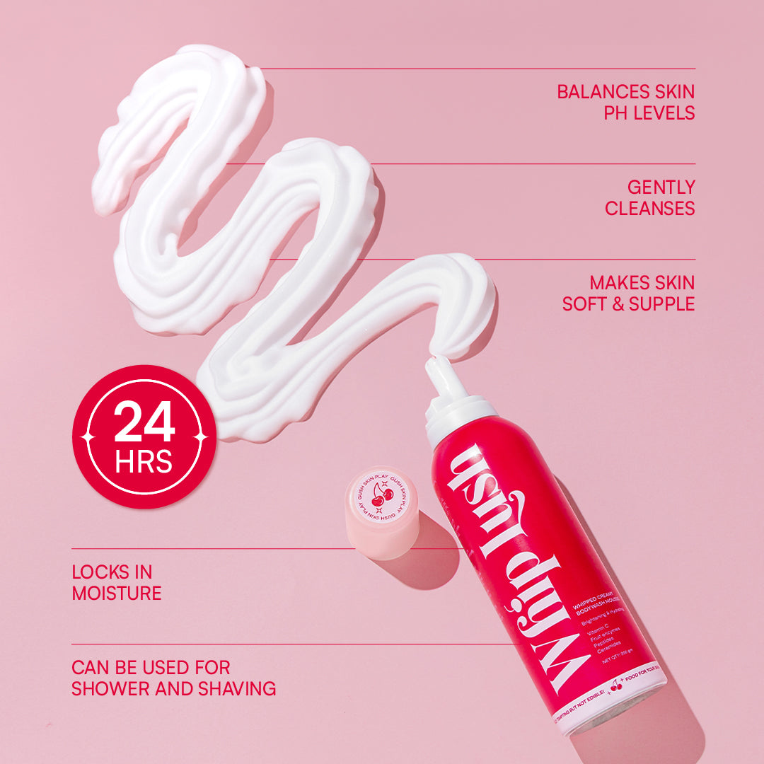 Whip Lush - Body Wash Mousse & Shaving Foam