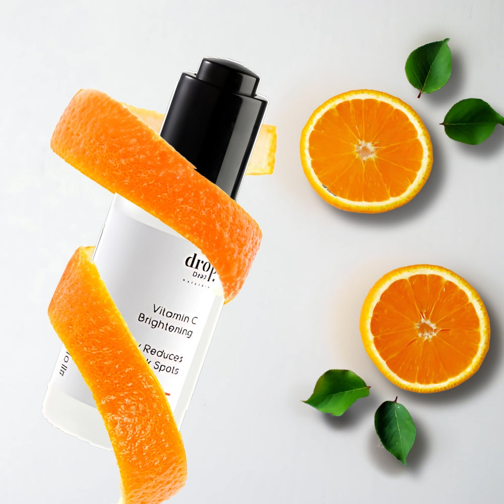DropDead Naturals Brightening Face Serum | Aloe Vera & Orange Extract | 40 ml
