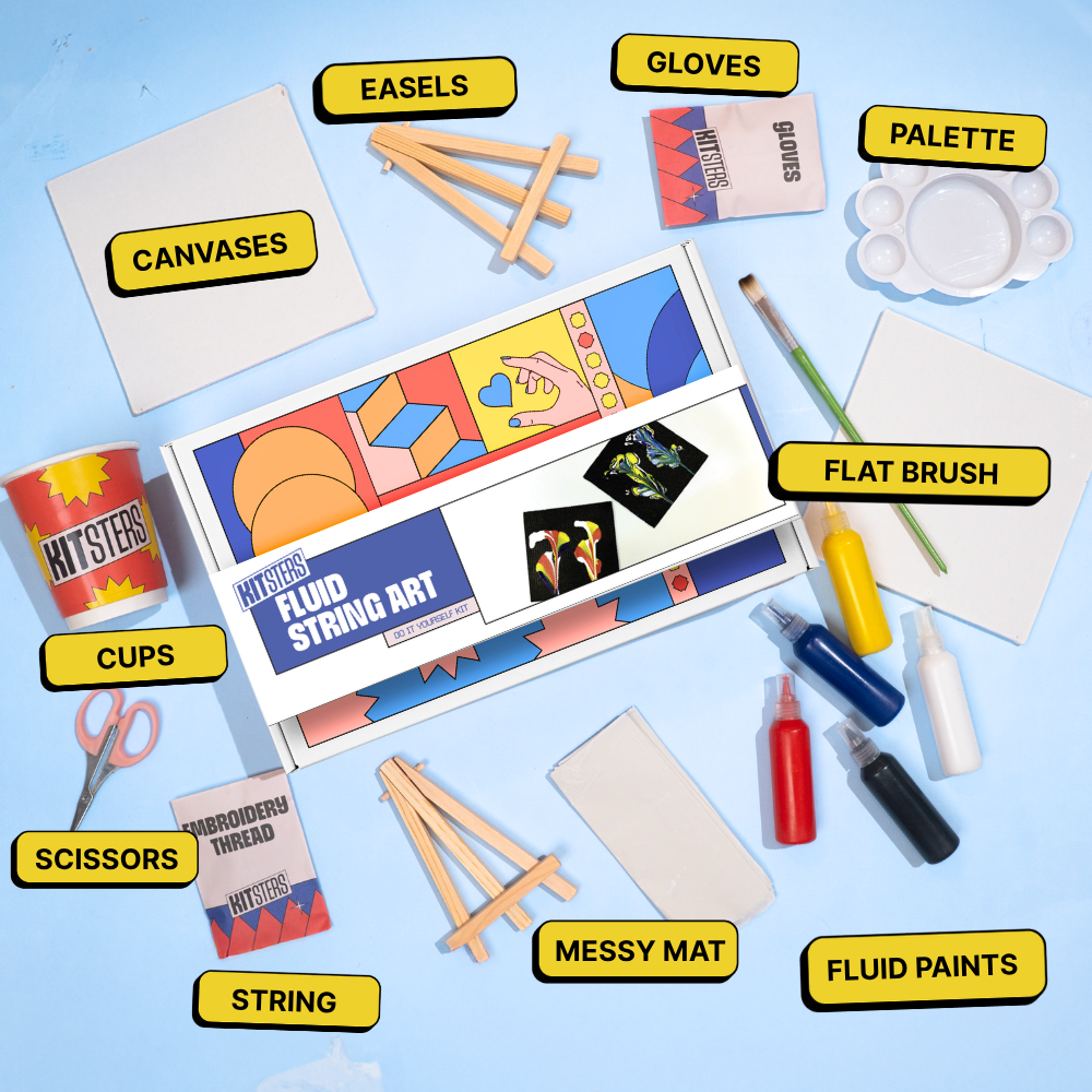 DIY Fluid String Art Kit