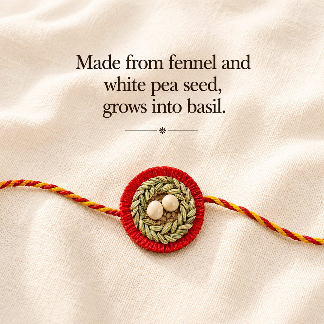 Basera Plantable Rakhi | Inspired from Bird&
