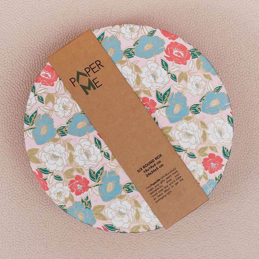Phool Round Box (Set of 2)