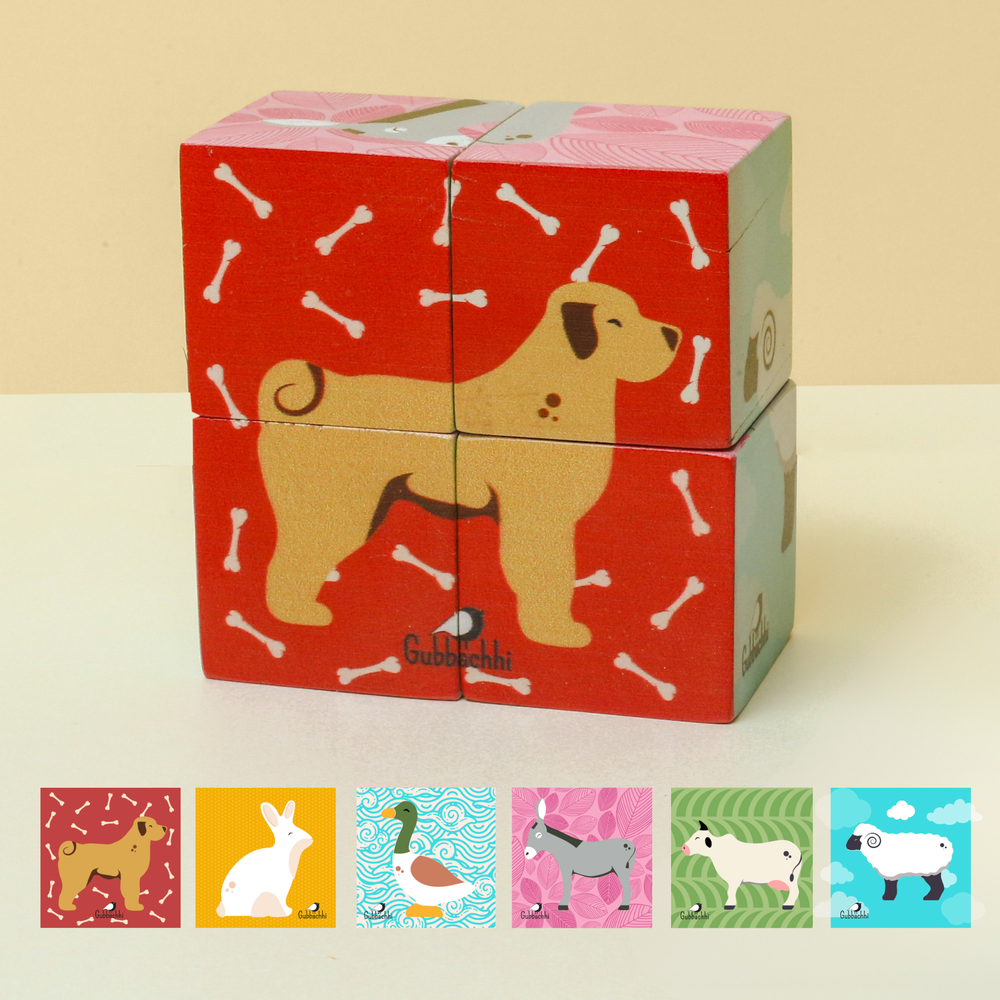 Gubbachhi My First Block Puzzles - Farm
