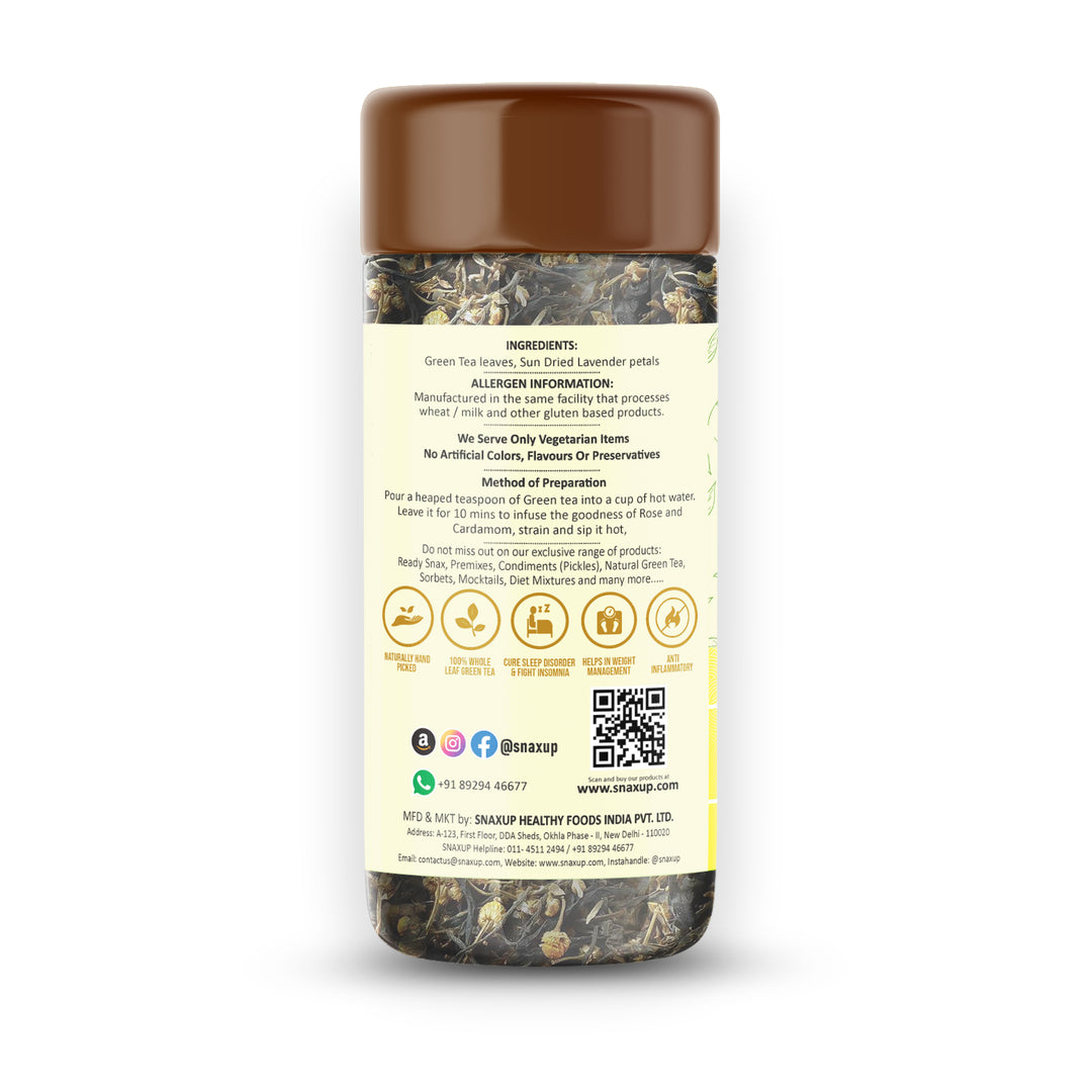 Snaxup Green Tea With Chamomile Tea