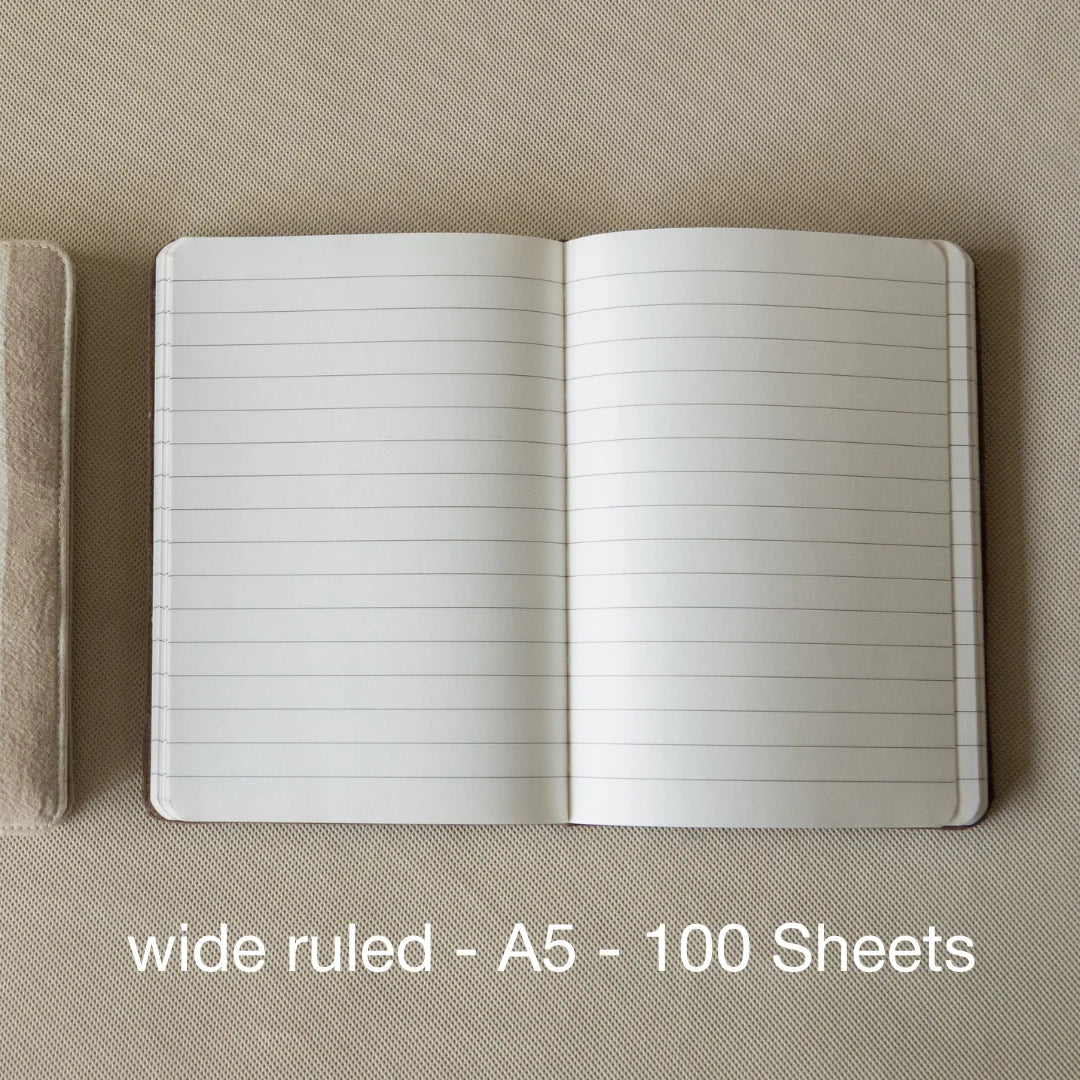 Akiiko Wheat Crinkle Journal