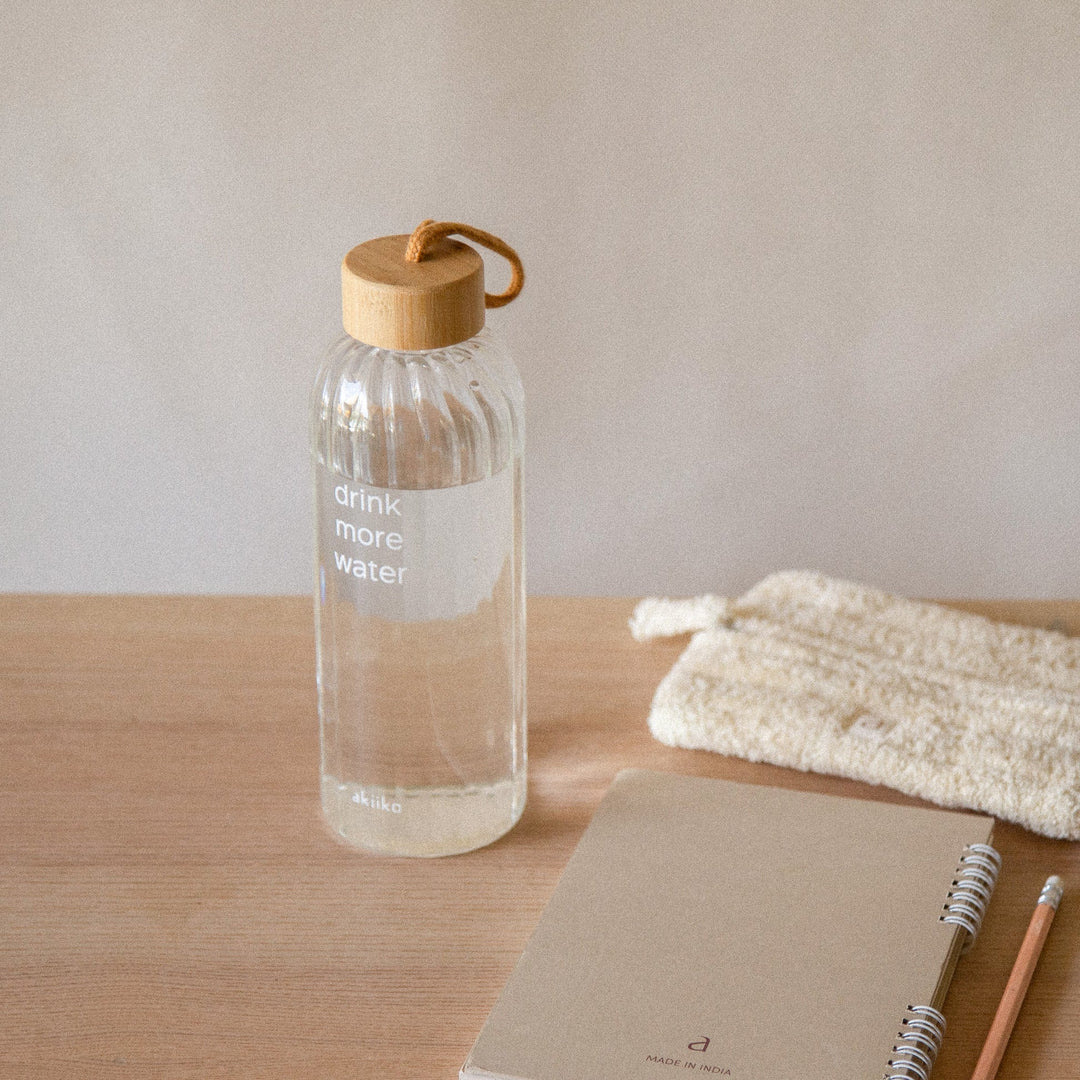 Akiiko Glass Water Bottle