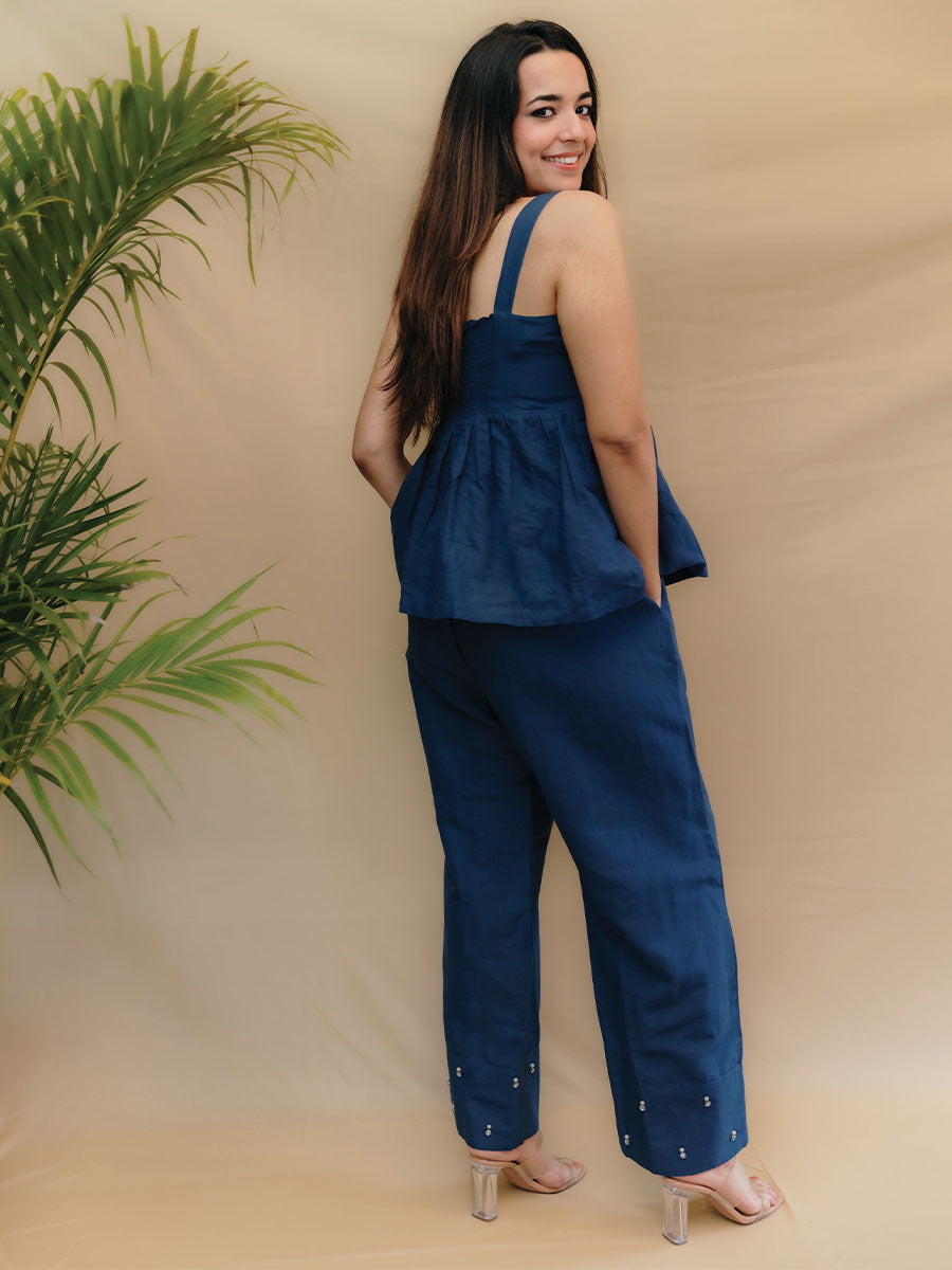 MEERA LINEN CO-ORD SET