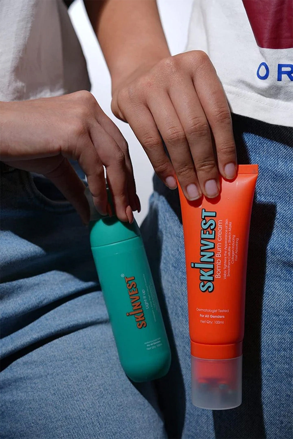Skinvest Body Care Combo | Bomb Bum Body Cream & Light It Up Body Mist
