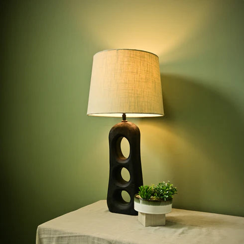 Muun Home Aries Textured Wooden Lamp