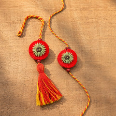 Kanika Plantable Rakhi Lumba Box | Fragrant Rakhi | Eco-Friendly Bhaiya Bhabhi Rakhi Set