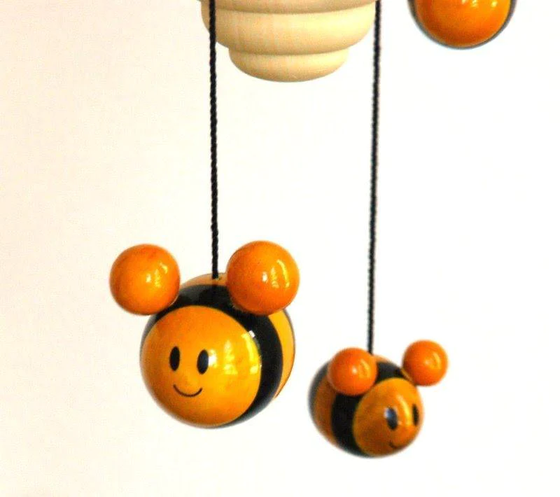 Fairkraft Creations Bee Hive dangler decor | Wooden Home decor
