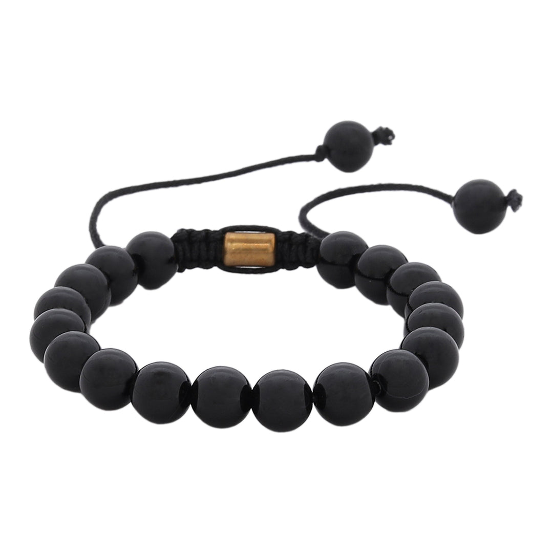 Bamboology Trends Real Black Tourmaline Healing Bracelet For Protection From Negative Energies