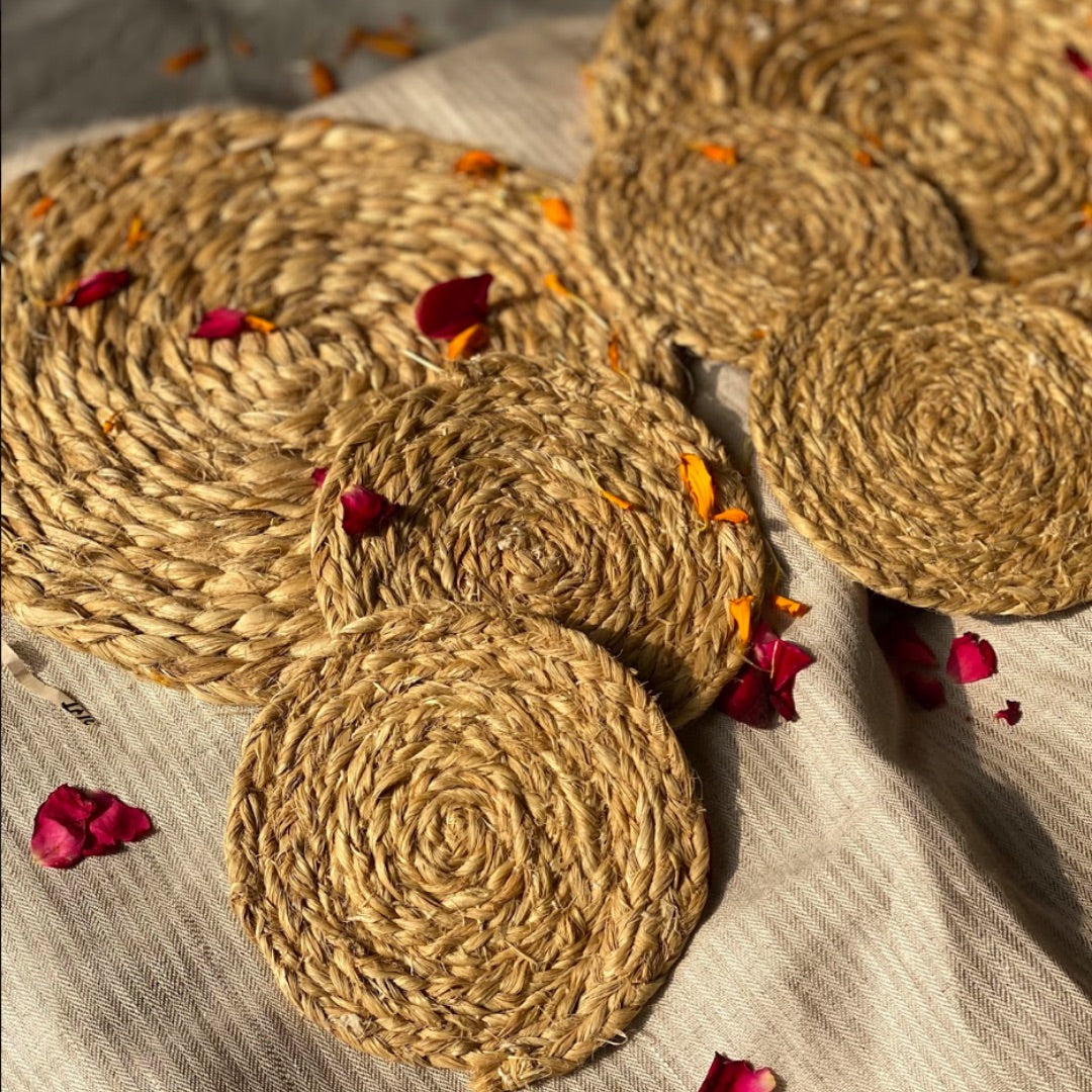 Pravaah Bhimal Coaster Set
