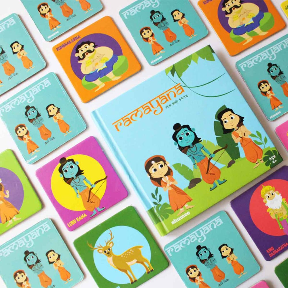 Shumee Ramayana Memory Game and Book