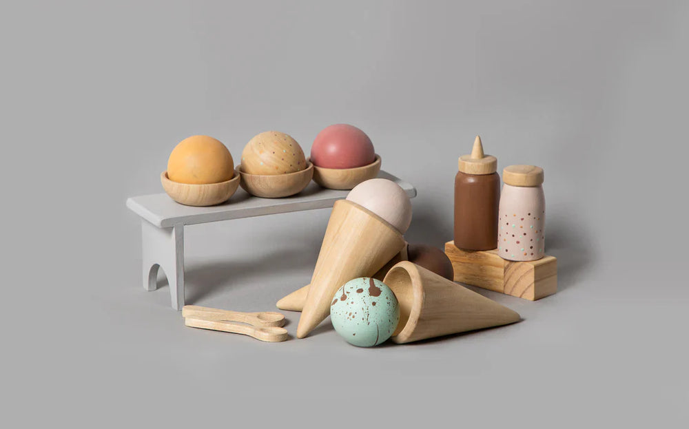 BIRCH & BUG Ice Cream Set - Set of 17