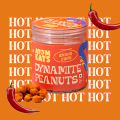 Atom Eats Dynamite Peanuts | (120g Pack X 2) by Atom Eats