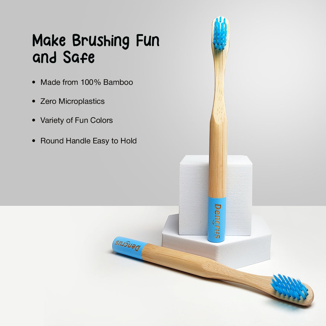 Dencrus Orby Kids Bamboo Toothbrush