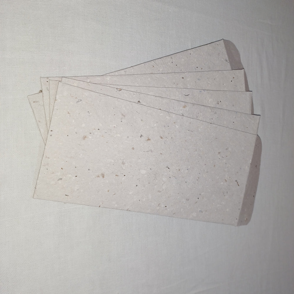 Code Effort Mailer Envelopes, Grey | Recycled Paper | Pack of 5