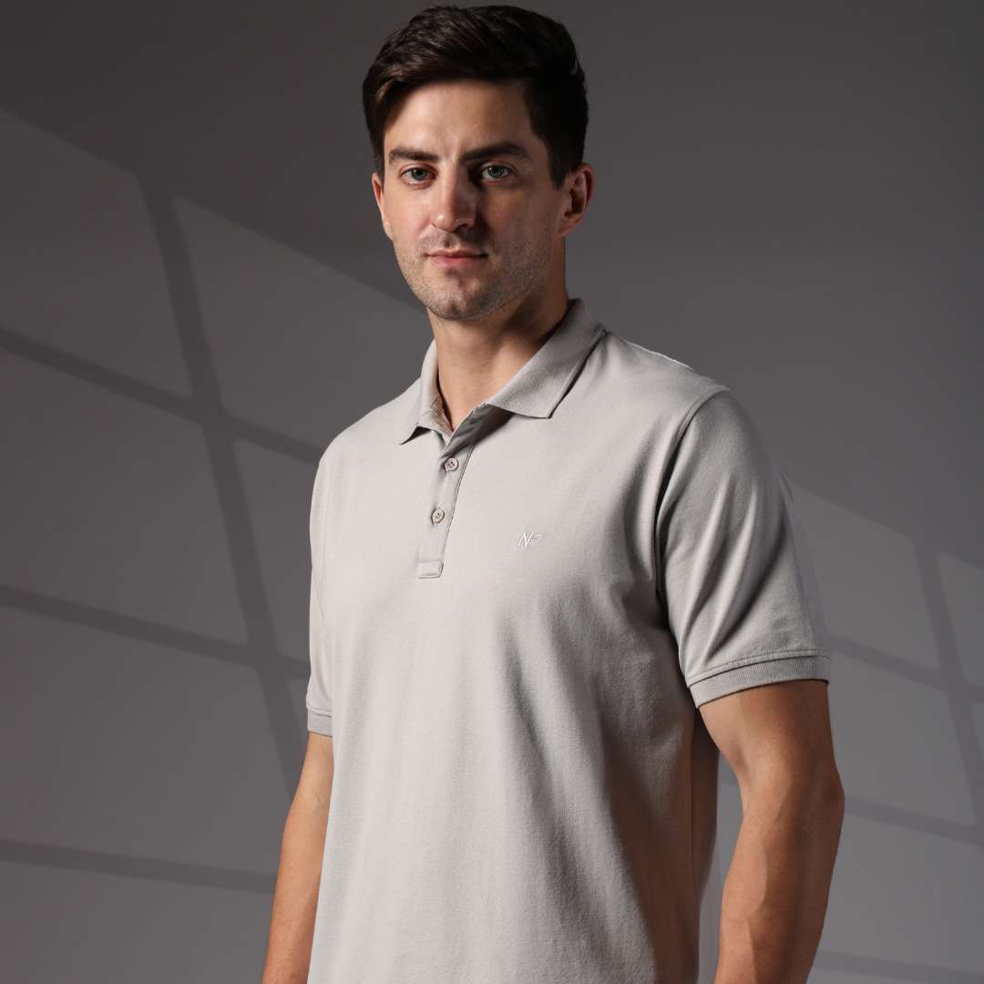 Nature Fab Men’s Organic Bamboo Polo Tshirt