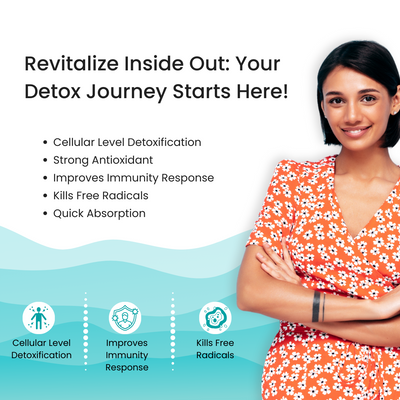 Cellular Detox Oral Strips | Cleanse Toxins and Boost Cellular Health | 30 Slips