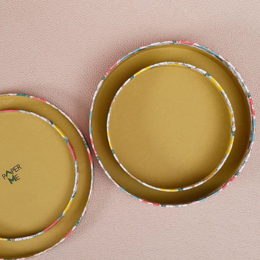 Phool Round Box (Set of 2)
