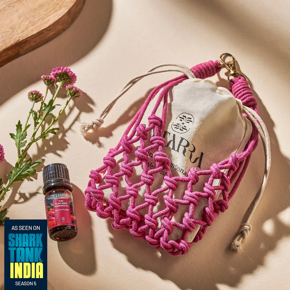 Nytarra Aroma Sachet - Valley of Flowers | Reusable & Refillable Wardrobe Freshener | Toxin-Free, Phthalate-Free