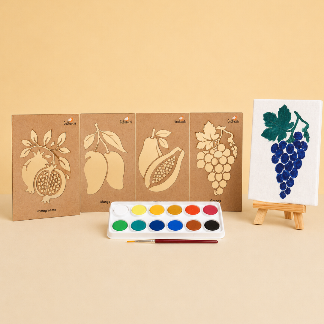 Gubbachhi Stencil Magic Fruits