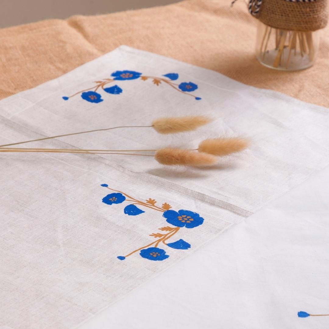 Pravaah Aaral - hemp table mats set | limited edition