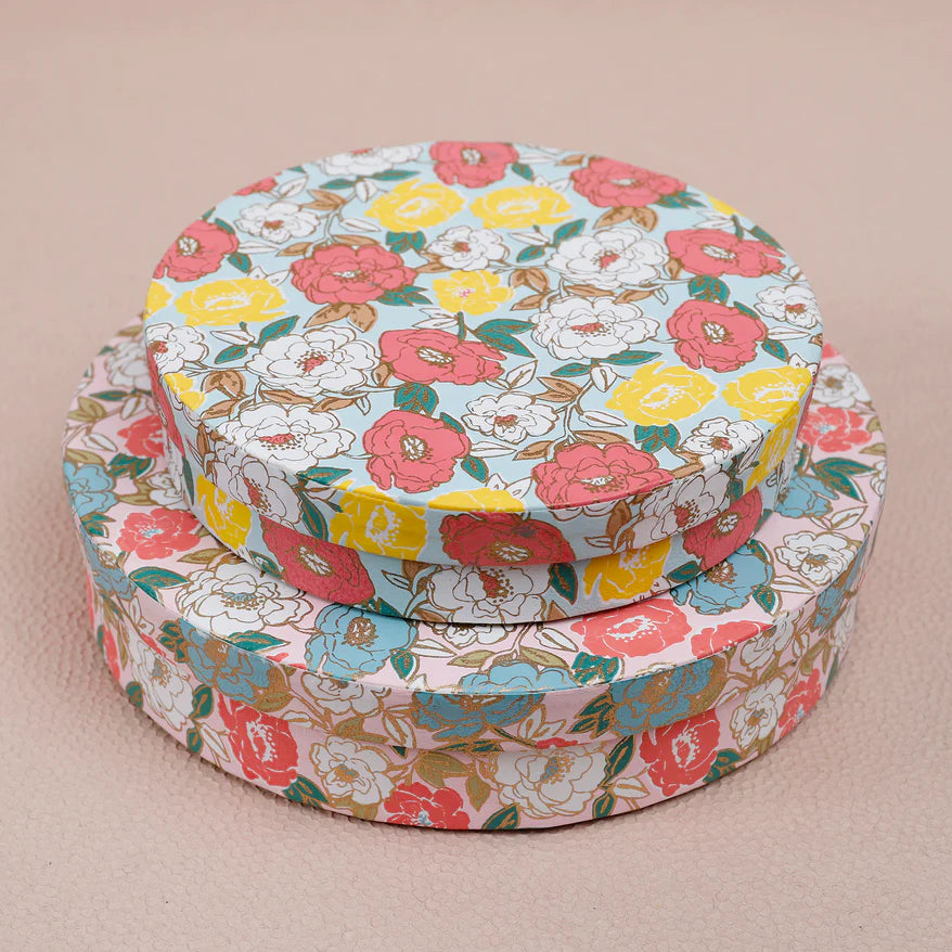 Phool Round Box (Set of 2)