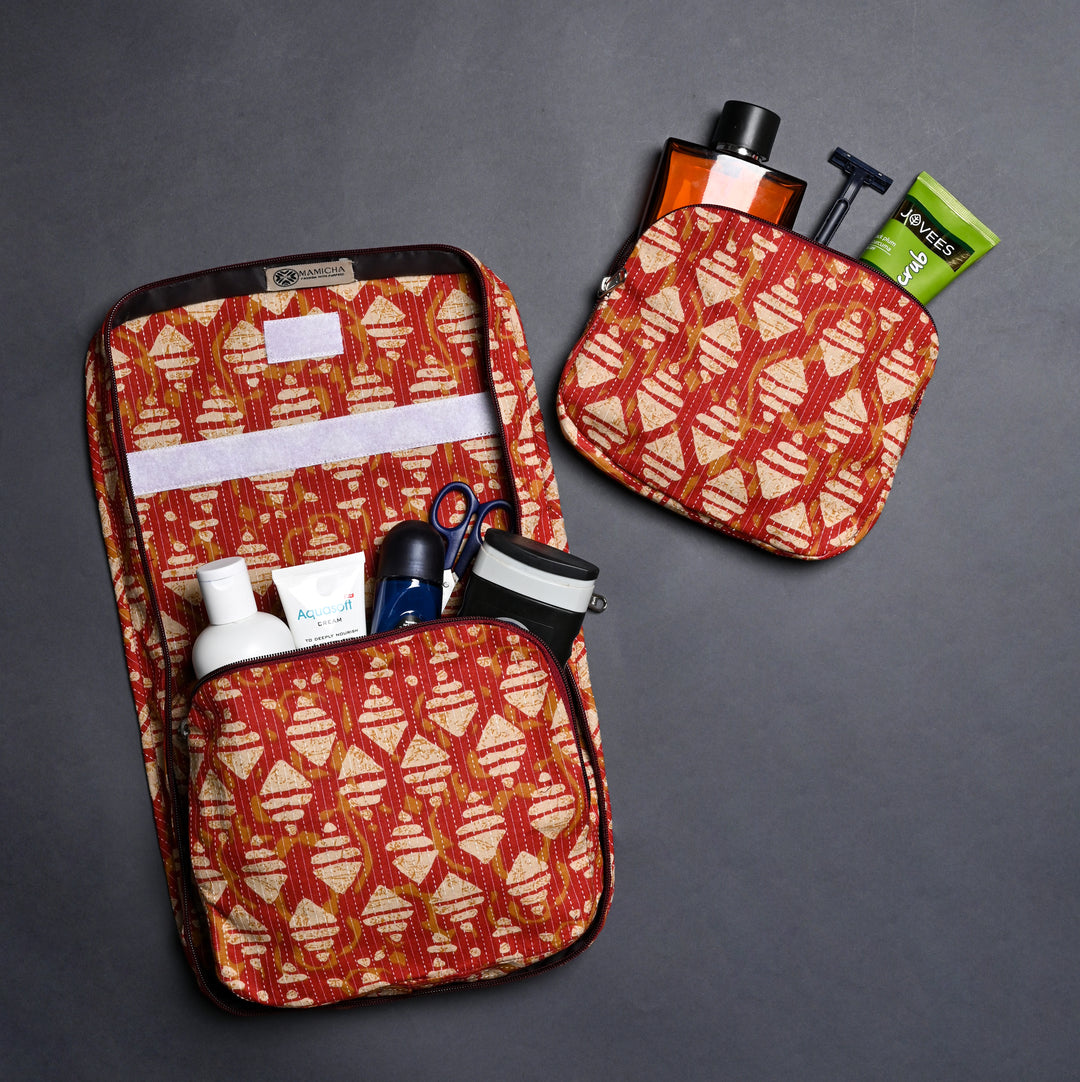 Mamicha Multi Utility Detachable Toiletries Pouch