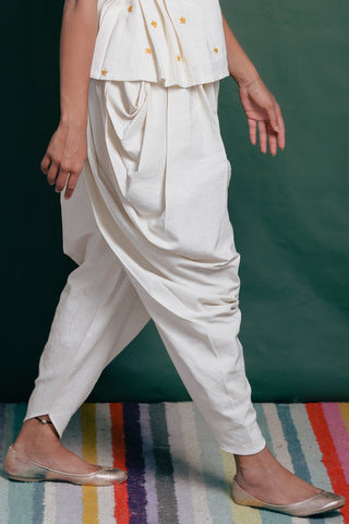 ITIDOR Gerbera Dhoti - High Waist, Side Cowls