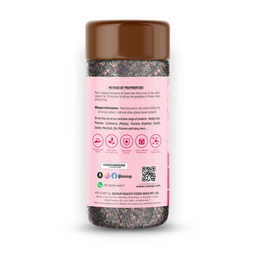 Green Tea With Rose Tea