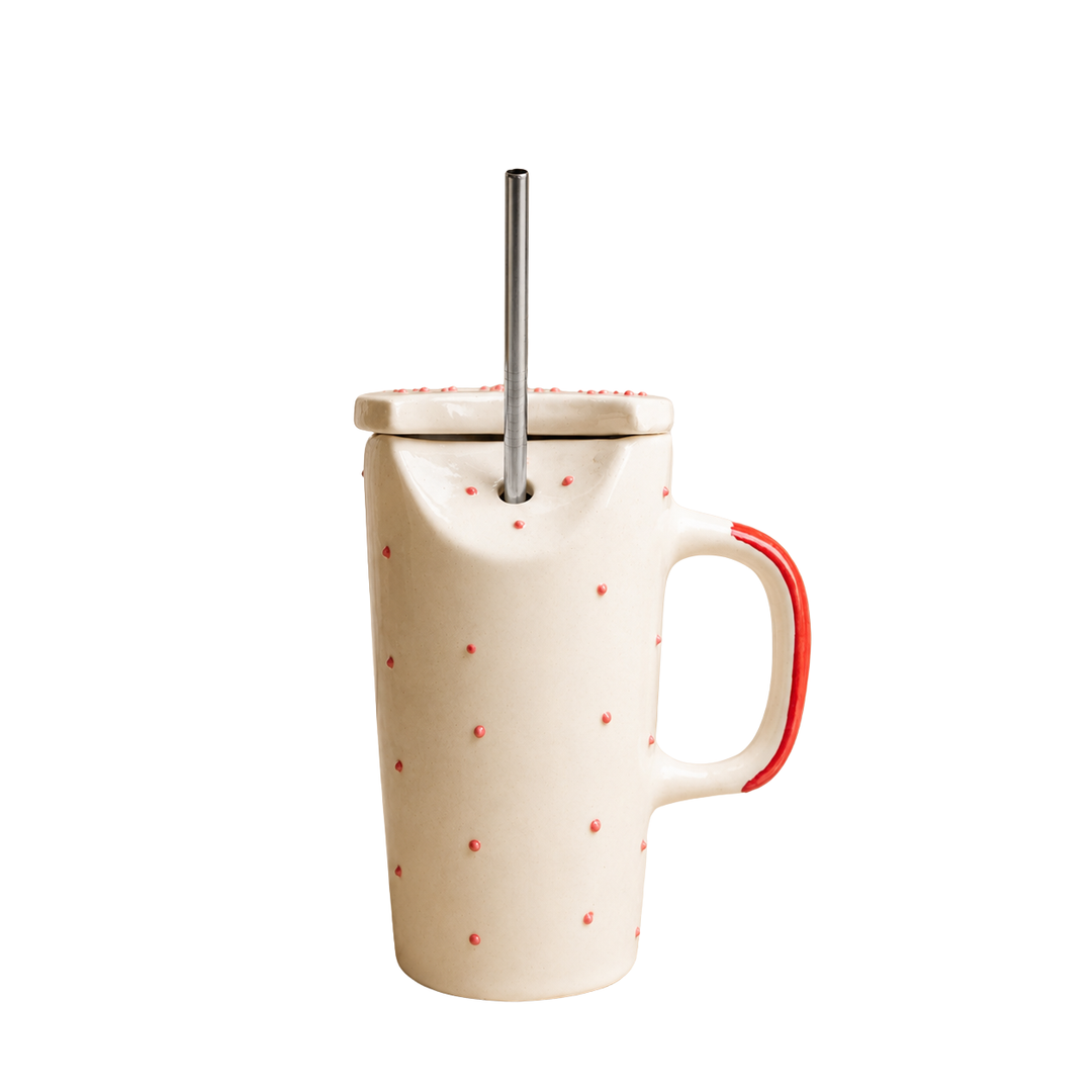 Artecasa Crimson Ceramic Sipper Hamper | Premium Raksha Bandhan Gift Hamper