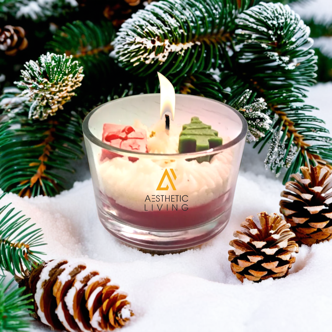 Aesthetic Living Christmas Charm Soywax Candle- 110g