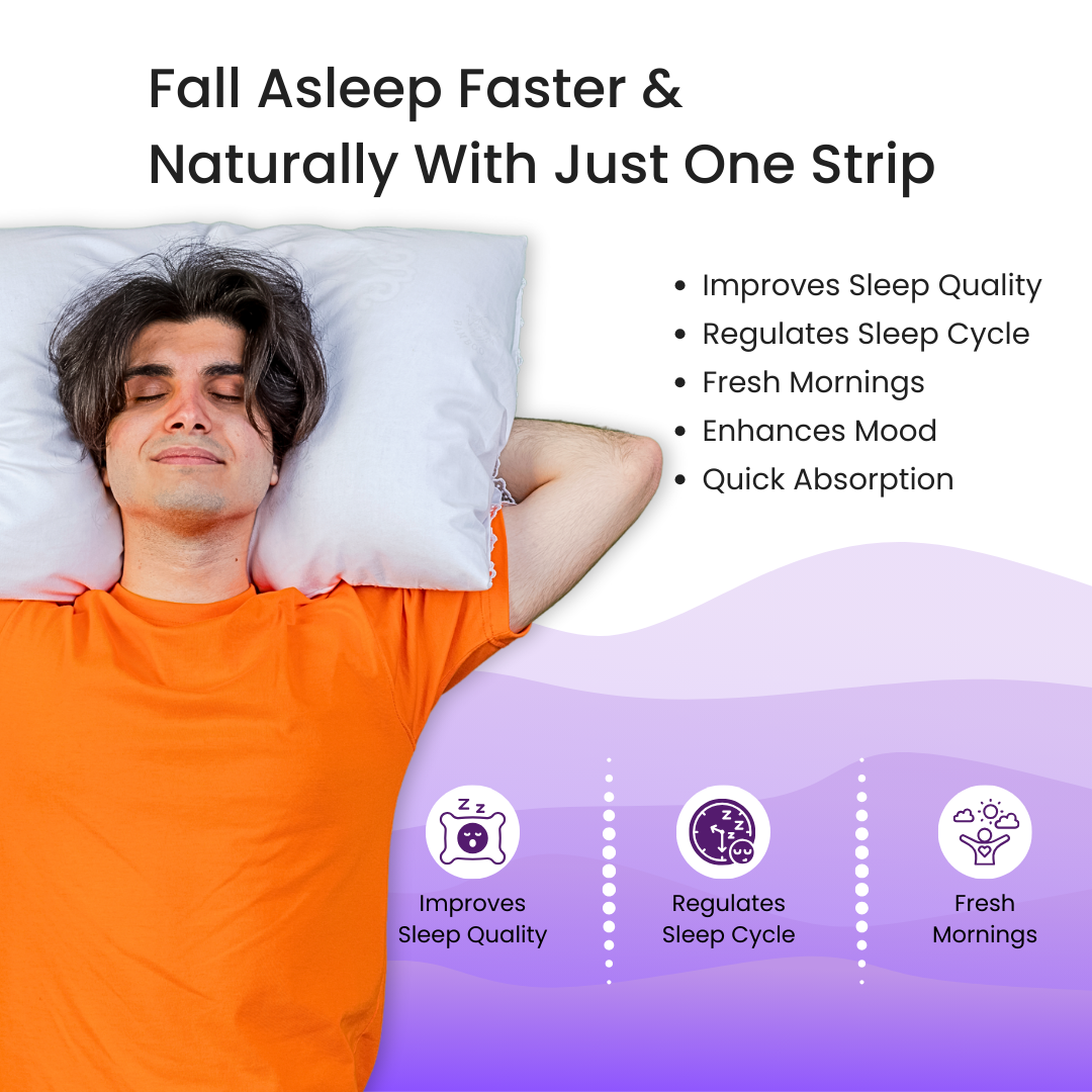 Enriched Sleep Oral Strips | Fall Asleep Fast, Wake Up Refreshed