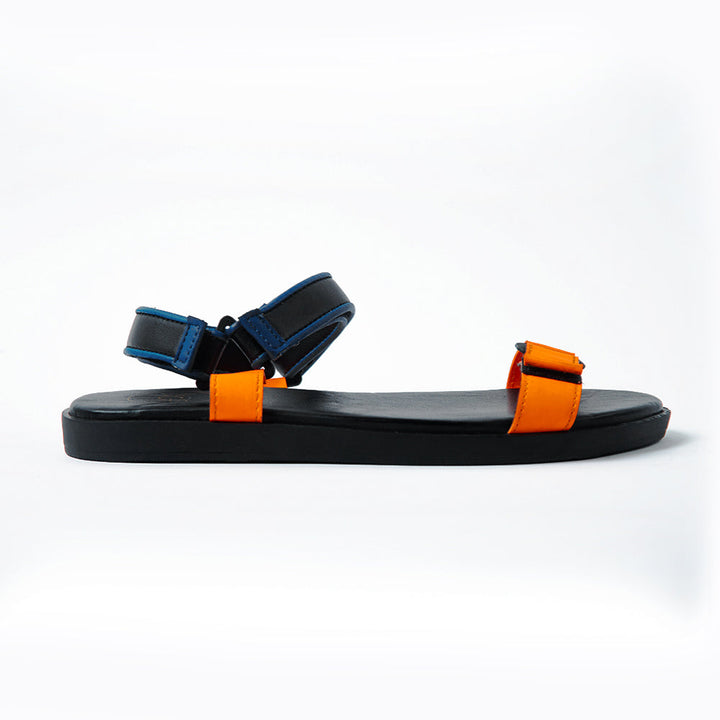 Monkstory Drift Technical Sandals - Pop Orange/Blue