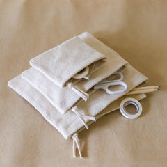 Akiiko Woven Flat Pouches