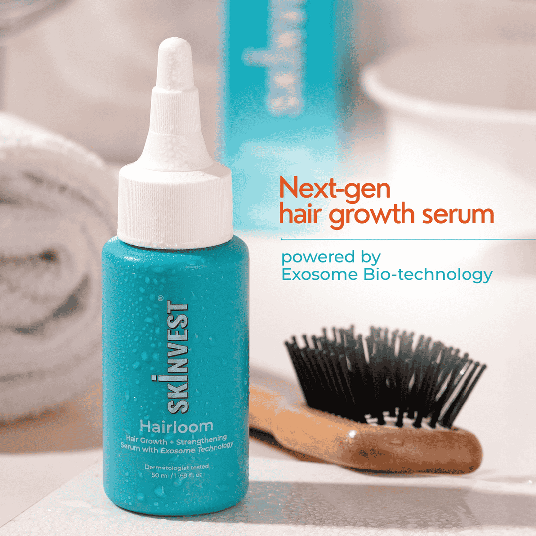 Skinvest Hairloom Hair Serum | AnaGain, Redensyl & Baicapil | 50ml