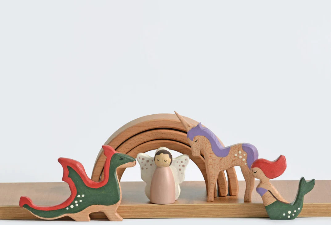 BIRCH & BUG Mystical Creatures Set of 4