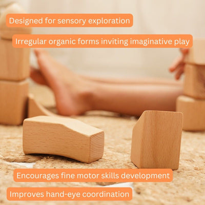 Flo - Waldorf Inspired Wooden Blocks