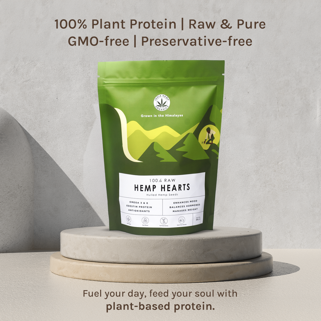 India hemp Organics Hemp Hearts 500grams