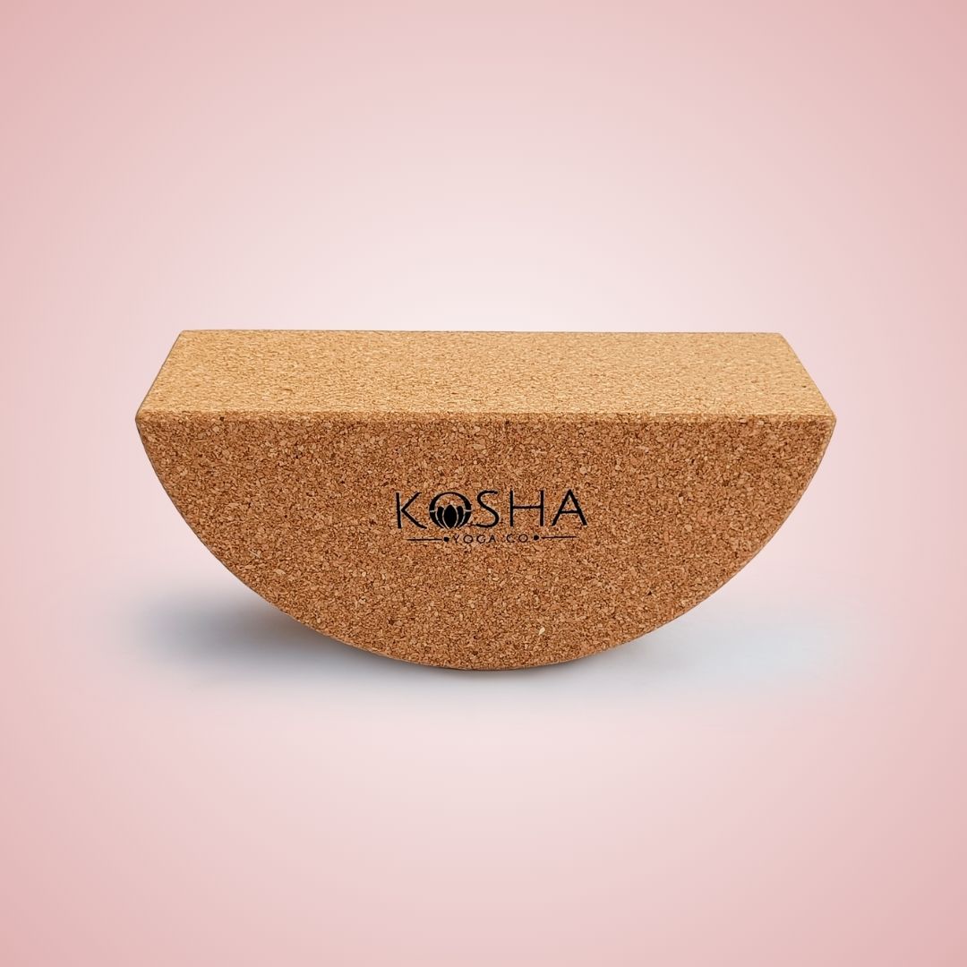 Kosha Yoga Balance Block: Semi Circle Yoga Brick