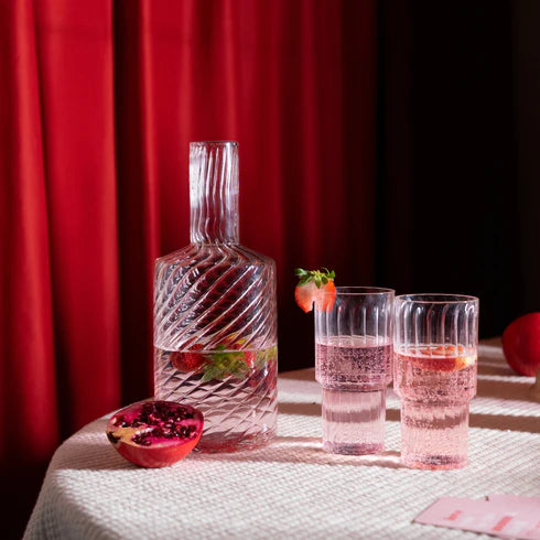 Muun Home Nova Glass Carafe and Glasses