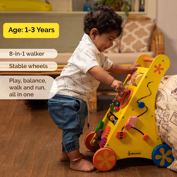 Shumee Musical Activity Walker – 8-in-1 with Interactive Learning Panels