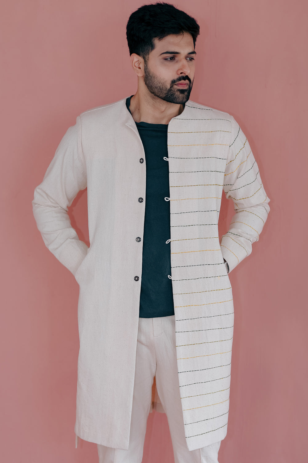 ITIDOR nzo Trench - Pleated Back Wasit